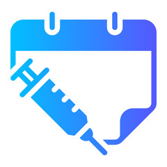 syringe gradient icon