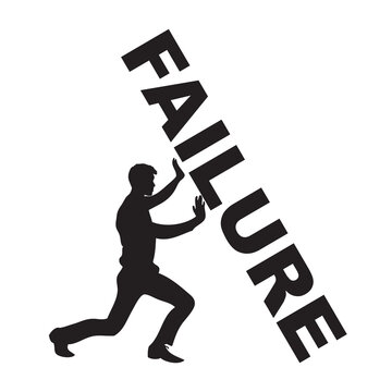 Illustration on the theme of Failure