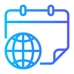 global gradient icon