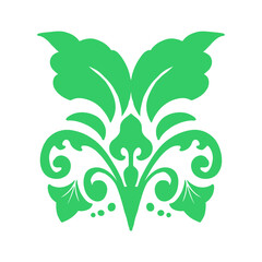 abstract floral design