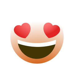 Vector cute emoticons reaction for social media