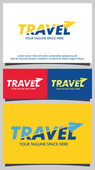 Travel logo template
