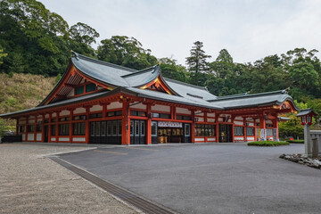 Naklejka premium 鹿児島 霧島神宮 神楽殿