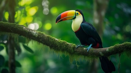 toucan on a branch 