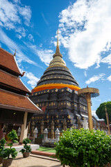 Fototapeta premium Wat Phra That Lampang Luang is a temple in Lampang Province, Thailand.