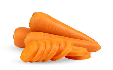 carrots isolated on transparent png