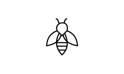 bee logo vector