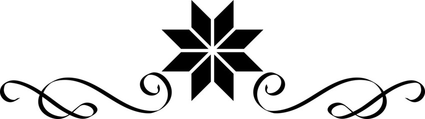 Christmas snowflake divider,Snowflakes Borders.