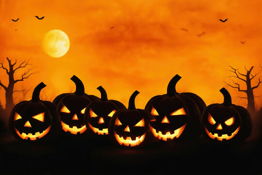 Halloween Theme Background