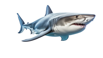 Obraz premium A shark on the transparent background PNG File