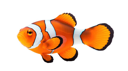 Nemo fishes on the isolated background