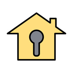 Home security icon