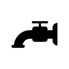 Water tap icon vector design templates simple and modern