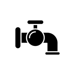 Water tap icon vector design templates simple and modern