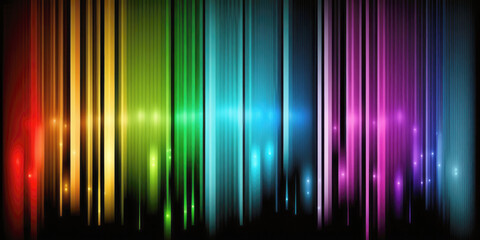abstract colorful strip light background