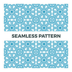 Seamless geometric patterns illustration design