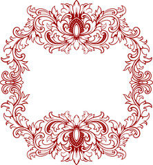 Frame ornament vintage classic element decoration