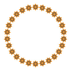 Circle frame photo and decoration other