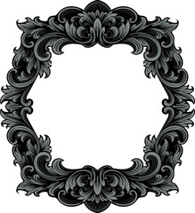 Frame ornament vintage classic element decoration