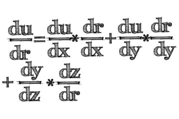 Digital png illustration of mathematical formula on transparent background