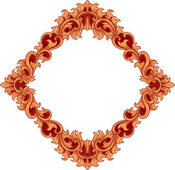 Frame ornament vintage classic element decoration