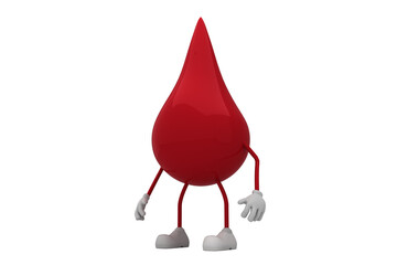 Obraz premium Digital png illustration of red tear with hands and legs on transparent background