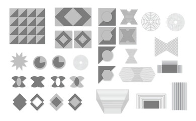 Abstract Elegance: Vector Element Design Delight