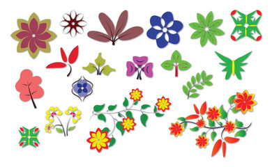 Abstract Elegance: Vector Element Design Delight