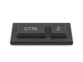 Mini keyboard ctrl Z - obrazy, fototapety, plakaty