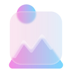 Gallery Glassmorphism UI Icon Sign and Symbol Design Illustrator Png Svg	