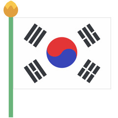 south korean flag