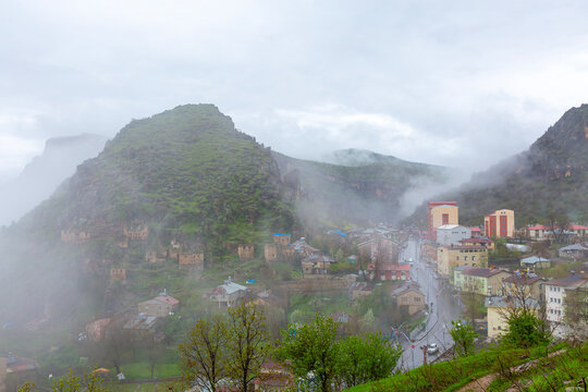 Mountain village in Hakkari plateau, Cukurca, Hakkari,Turkey