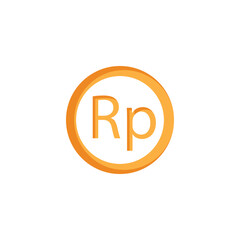 rupiah money icon vector