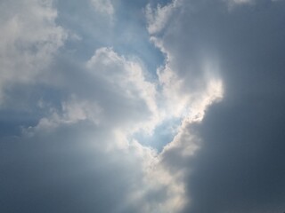 sun and clouds