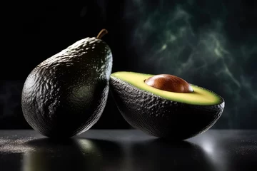 Foto op Plexiglas avocado, generated by artificial intelligence © normankrauss