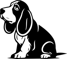 basset hound dog icon 2