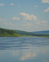 lake in the mountains