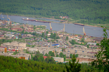view of the city