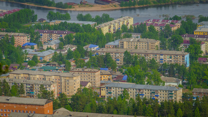 Obraz premium view of the city