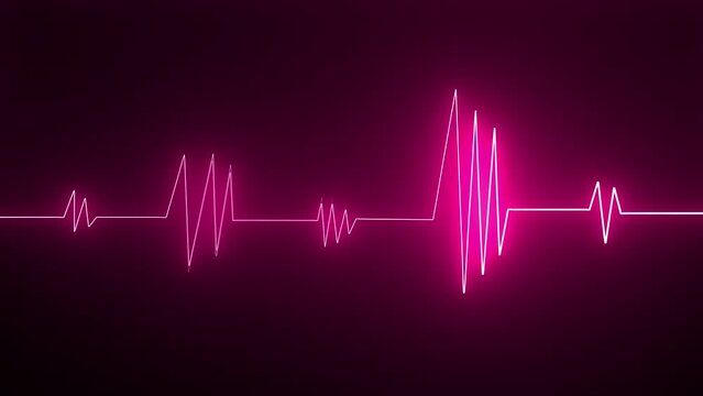 Heart line animation concept .leon line concept video.