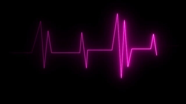 Heart line animation concept .leon line concept video.