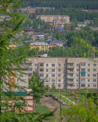 view from the top of the hill