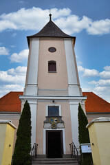 Barokowy kościół w Strużynie.Polska. - obrazy, fototapety, plakaty