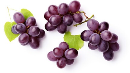 Grape Fruit Food Photography Isolated Background