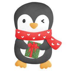 penguin winter 