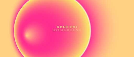 Vibrant Gradient Background with Soft Pink and Yellow Hues.