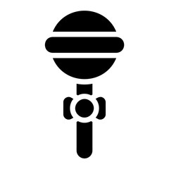 lollipop glyph icon