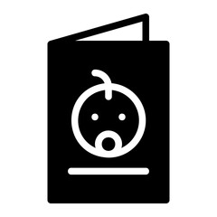 invitation glyph icon