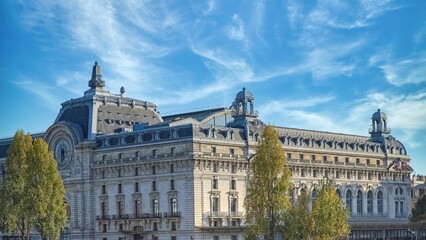 Naklejka premium Paris, the musee d Orsay