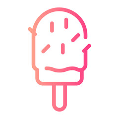 popsicle gradient icon